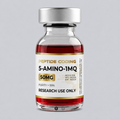 5-Amino-1MQ 50mg vial with red liquid